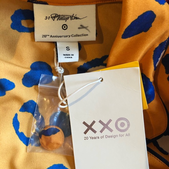 3.1 Phillip Lim For Target Leopard Print Double Breasted Blazer Size Small - Picture 3 of 6